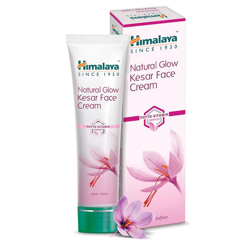 himalaya natural glow kesar face cream