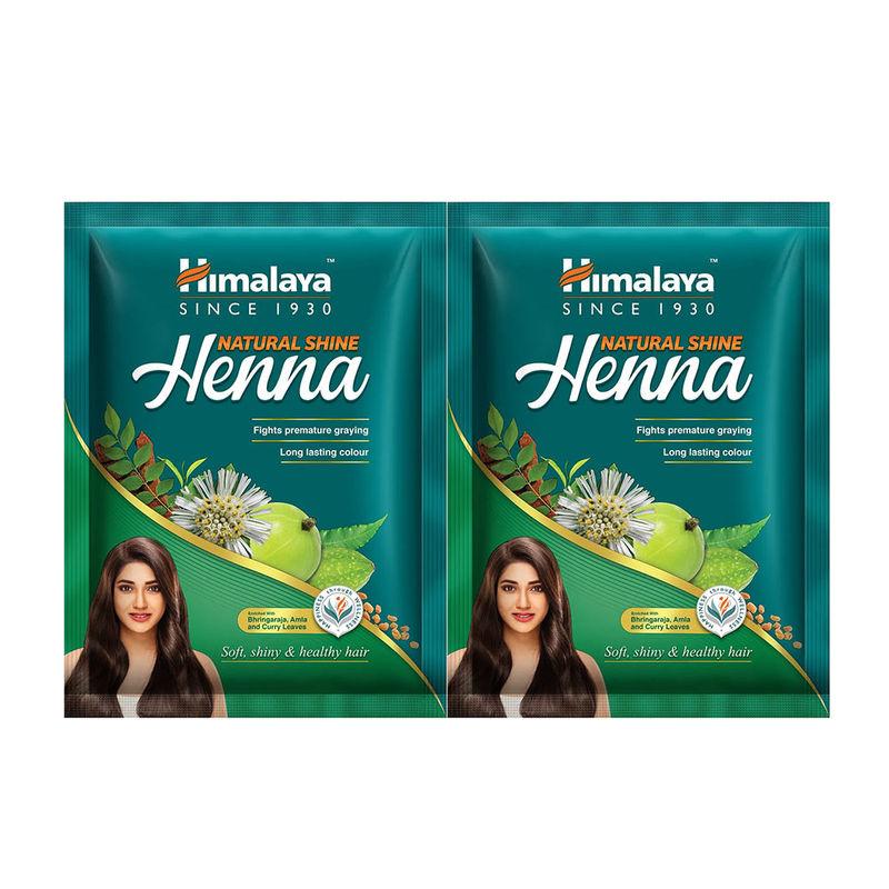 himalaya natural shine henna - pack of 2