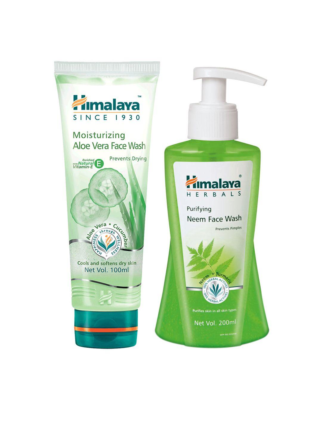 himalaya set of 2 face washes