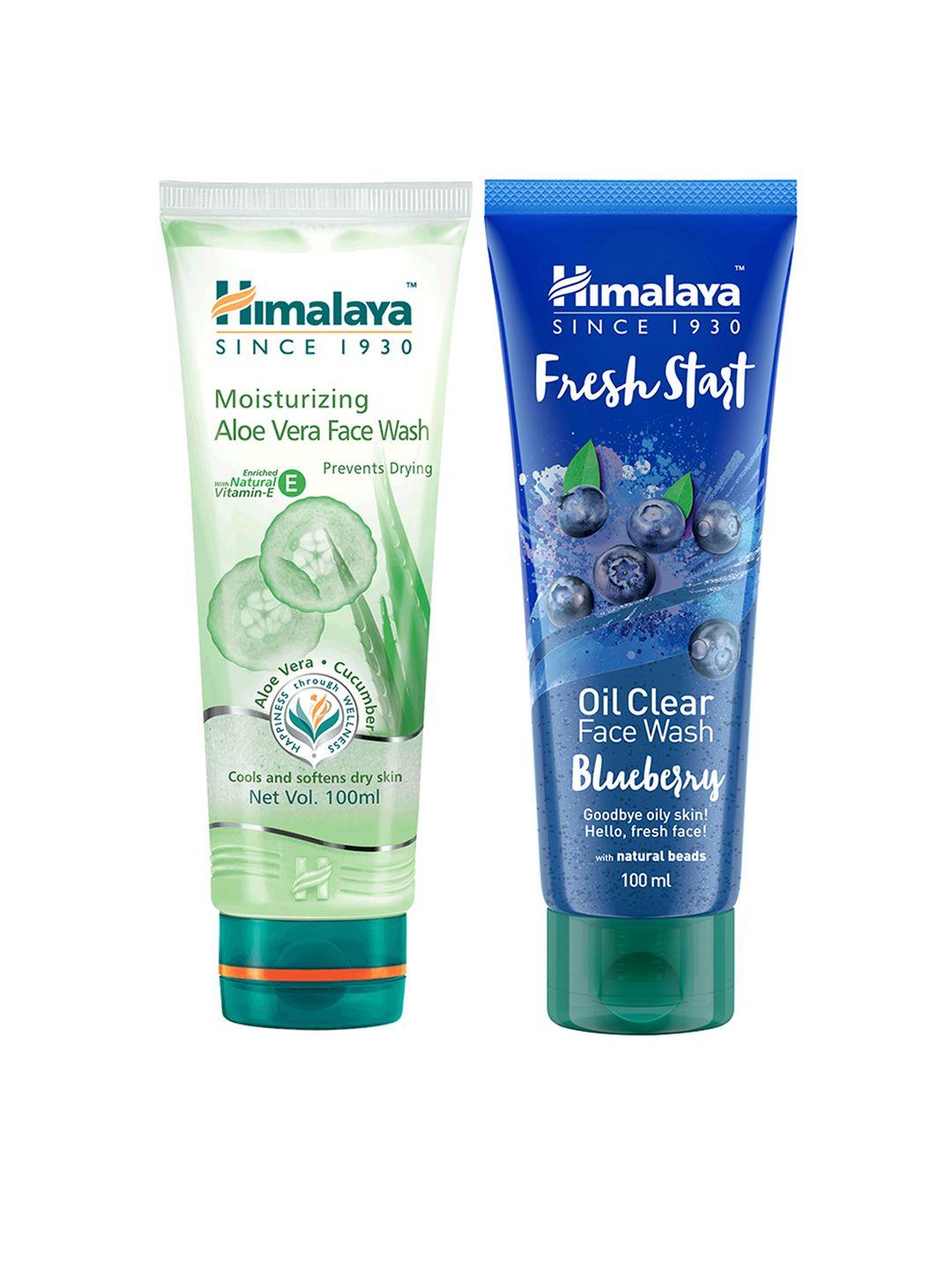 himalaya set of 2 face washes