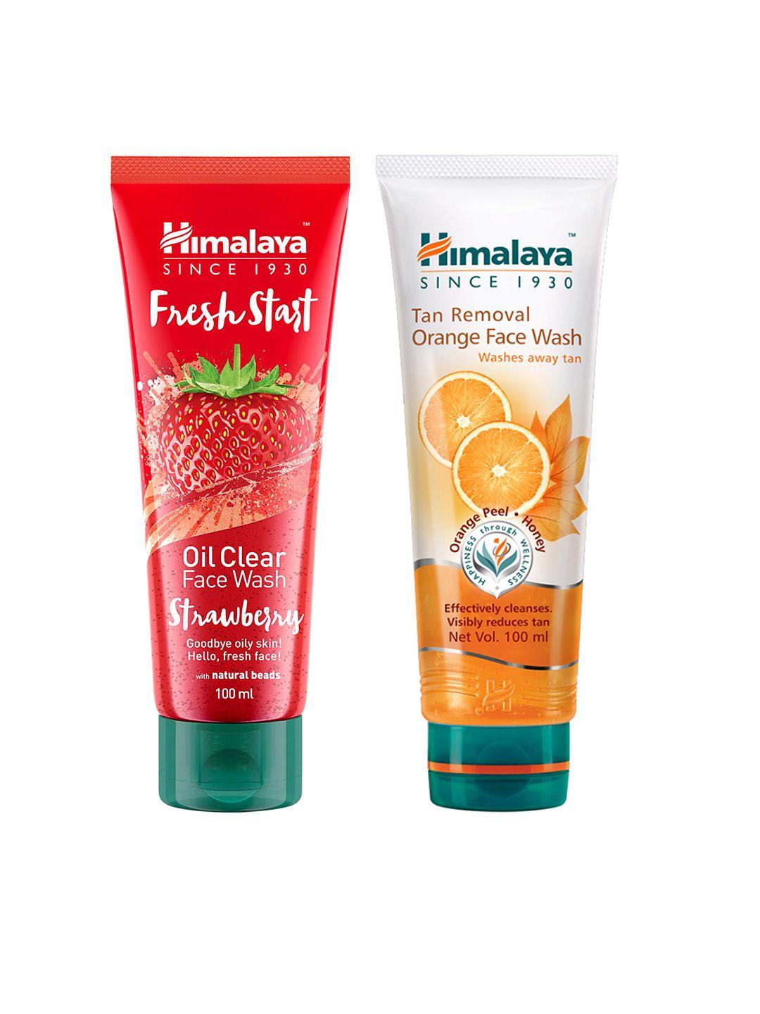 himalaya set of 2 face washes