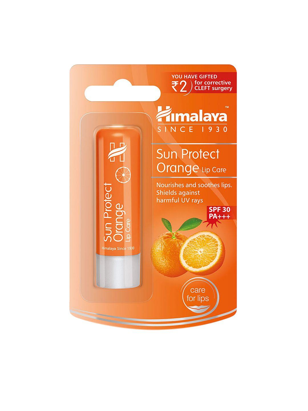 himalaya spf 30 sun protect orange lip care 4.5 g