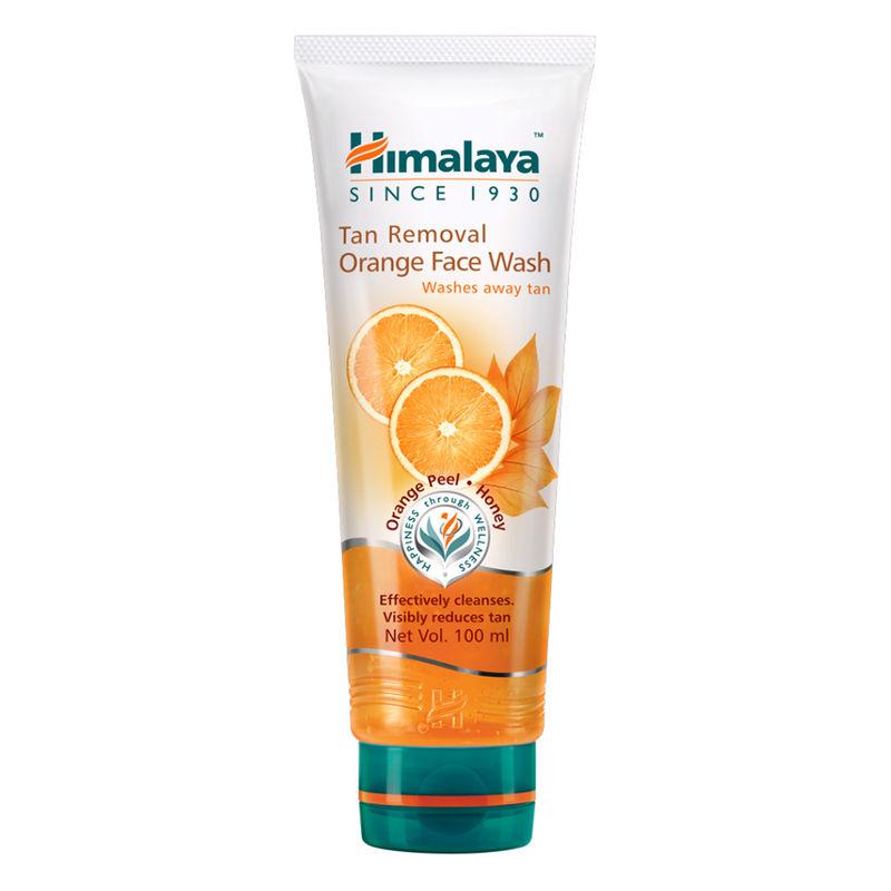 himalaya tan removal orange face wash