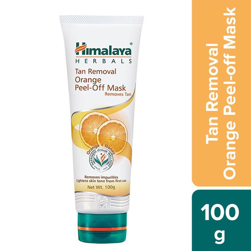 himalaya tan removal orange peel-off mask