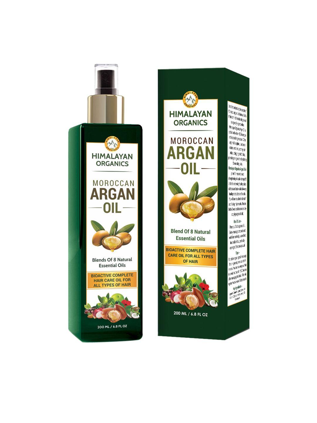 himalayan organics moroccan argan oil for all hair types - 200 ml