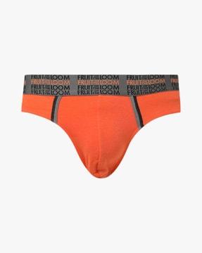 hipster briefs with contrast waistband