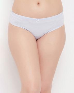 hipster panties with elasticated waist