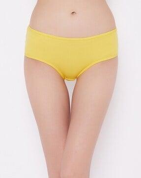 hipster panties with elasticated waist