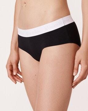 hipster panties with elasticated waist