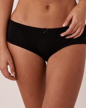 hipster panties with elasticated waistband