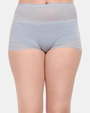 hipster panties with laser cut accent
