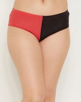 hipsters panties with elasticated waist