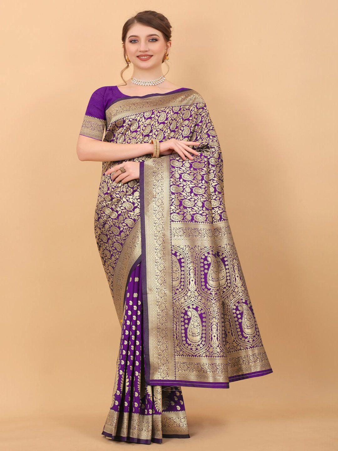 hirapara enterprice ethnic motifs zari pure silk banarasi saree