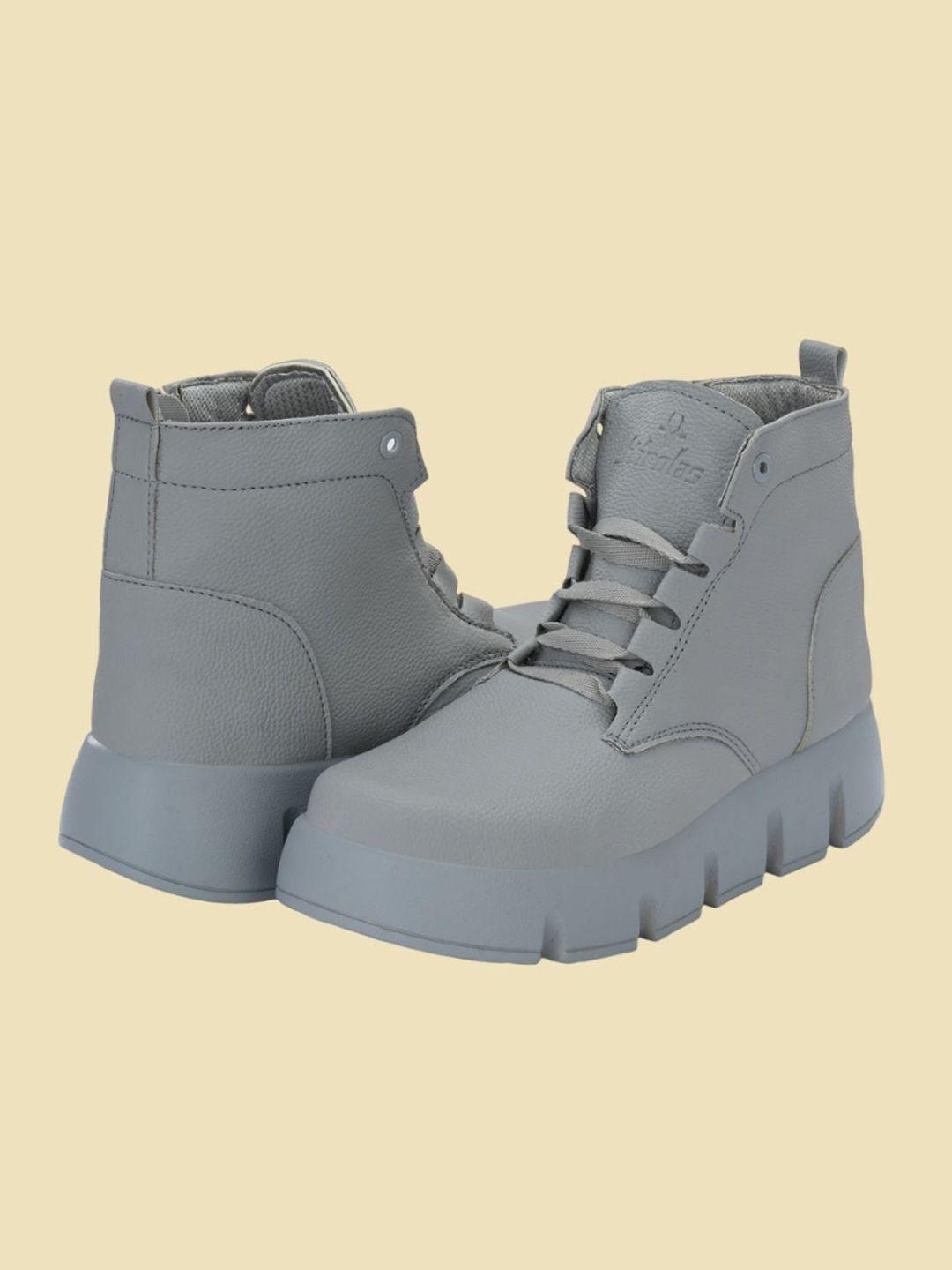 hirolas men mid top chunky boots