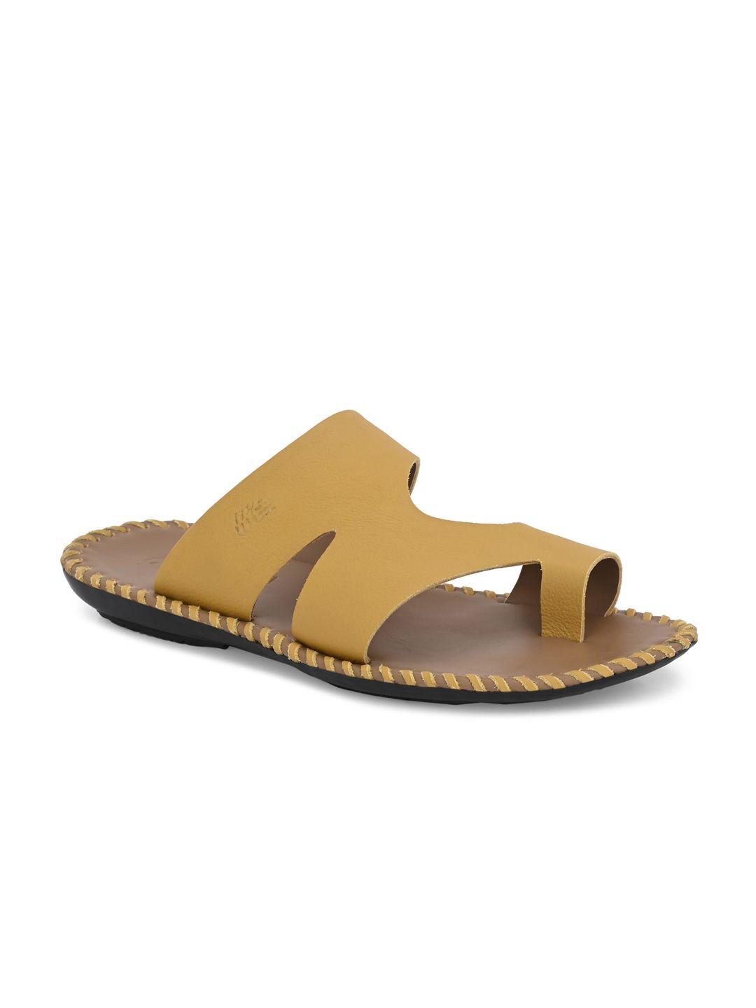 hitz men leather comfort sandals