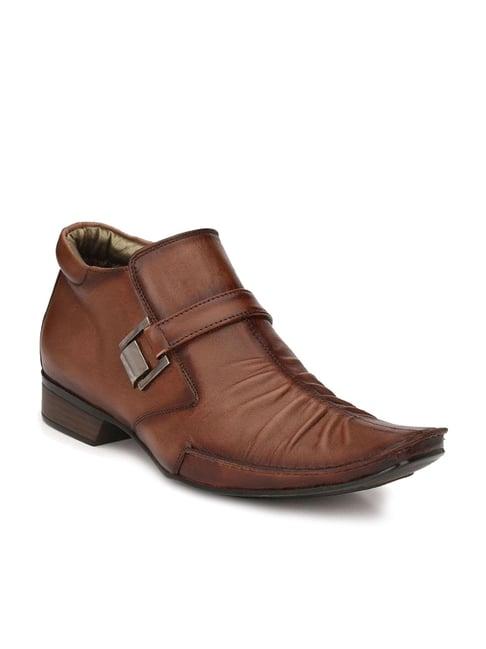 hitz men's brown casual boots