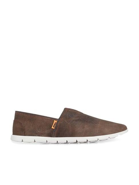 hitz men's brown casual loafers