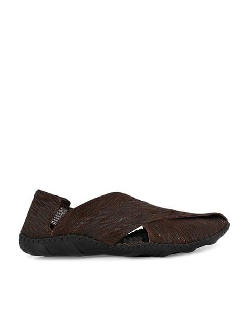 hitz men's brown fisherman sandals