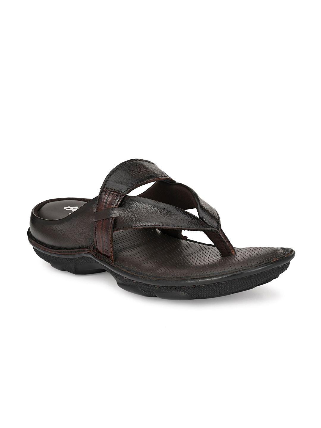 hitz men leather comfort sandals