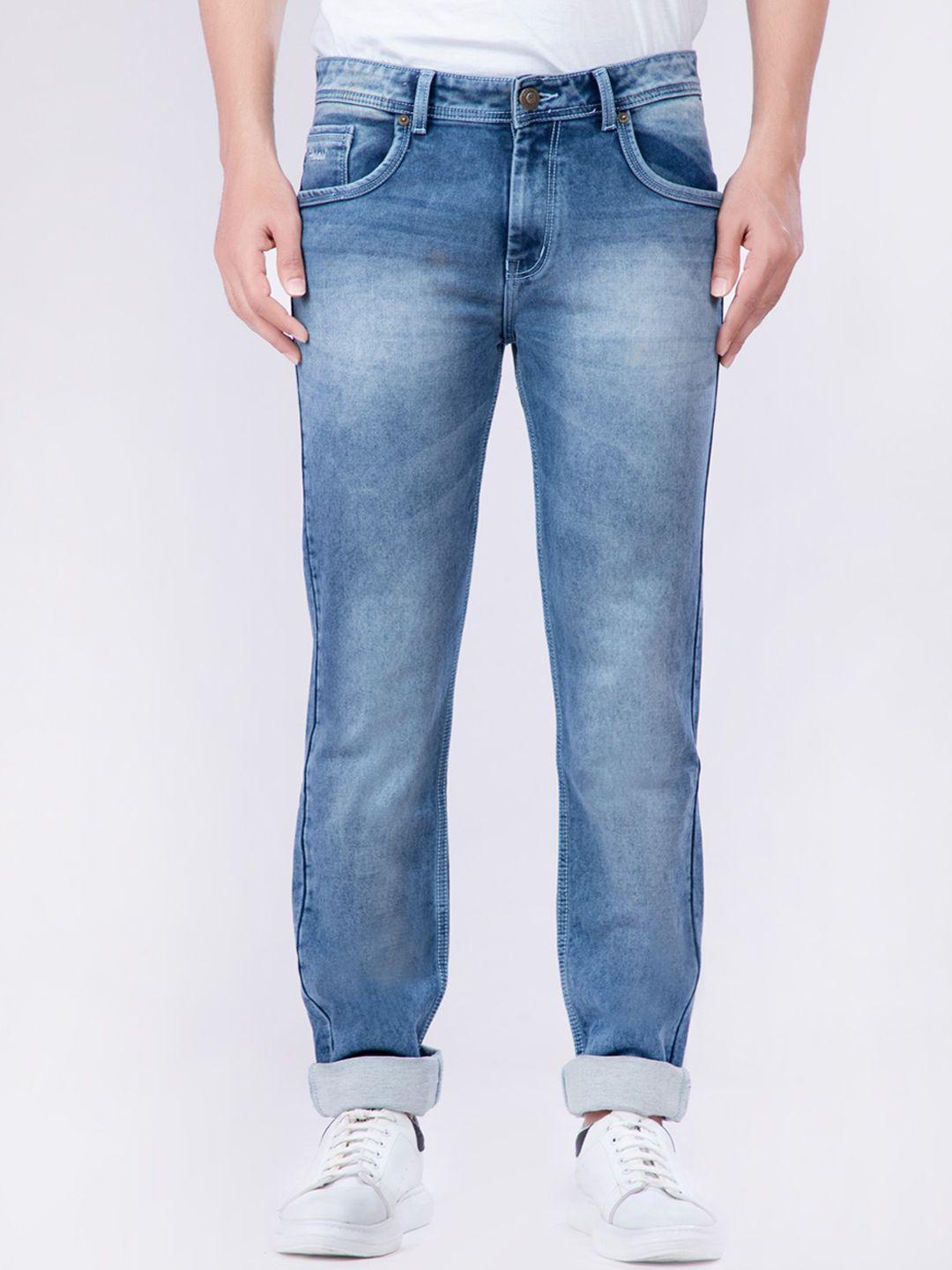 hj hasasi men blue heavy fade stretchable jeans