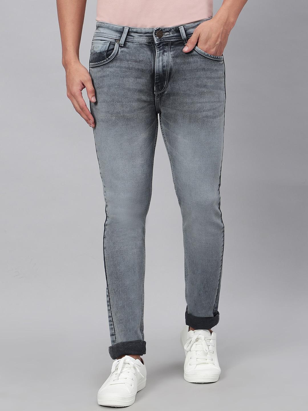 hj hasasi men relaxed fit heavy fade stretchable jeans