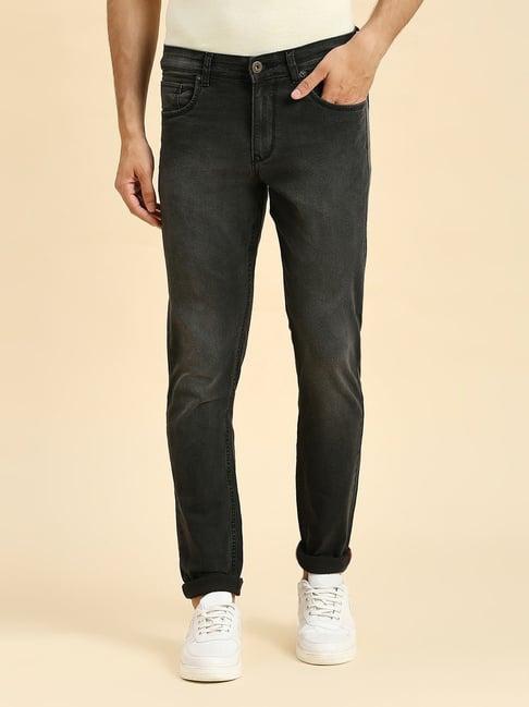 hj hasasi black slim fit stretchable jeans