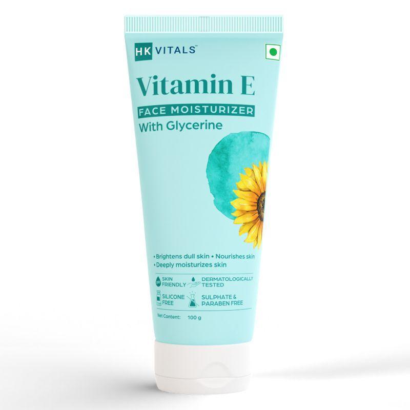 hk vitals by healthkart vitamin e moisturizer with glycerine, all skin types