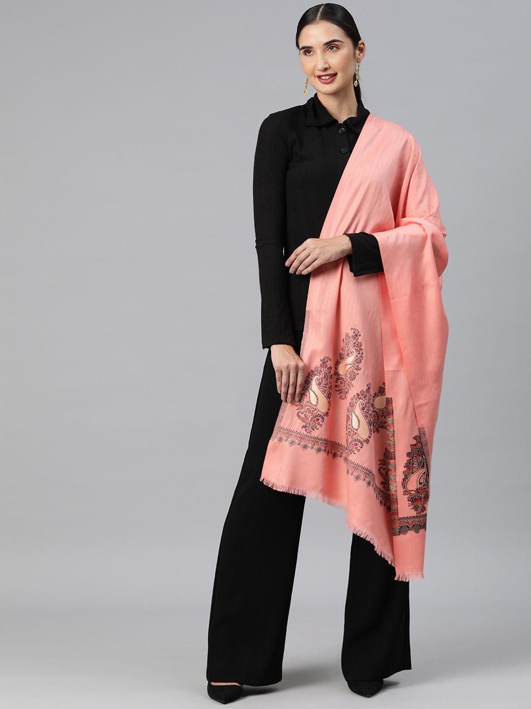hk colours of fashion women paisley printed stole