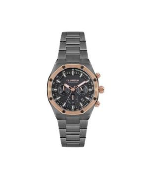 hng810.050-a chronograph watch with tang buckle