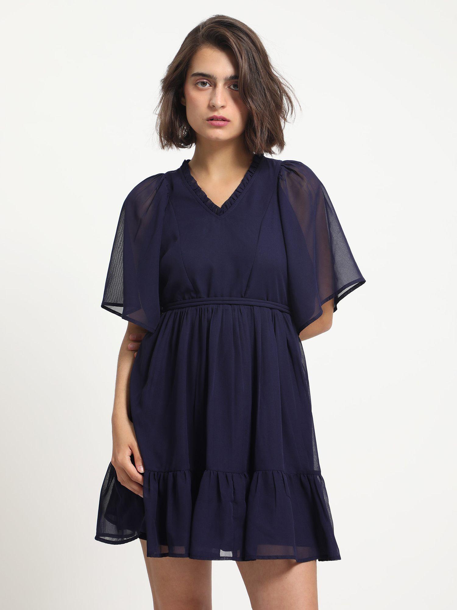 hocker short tiered dress