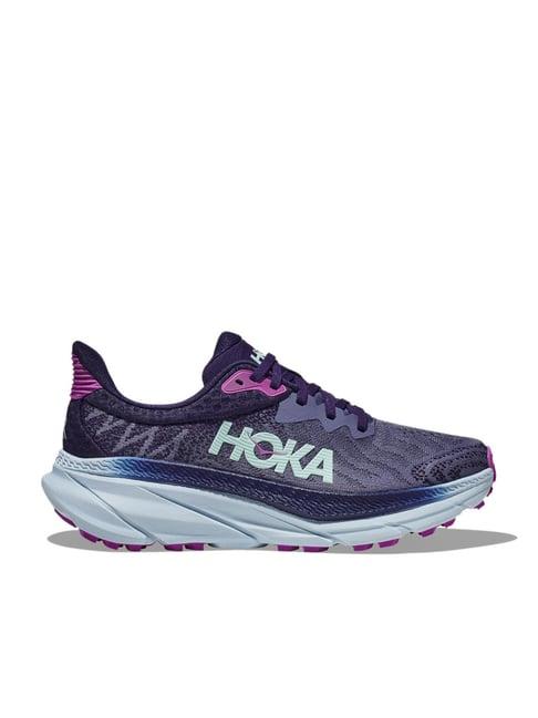 hoka women's w challenger atr 7 meteor & night sky running shoes
