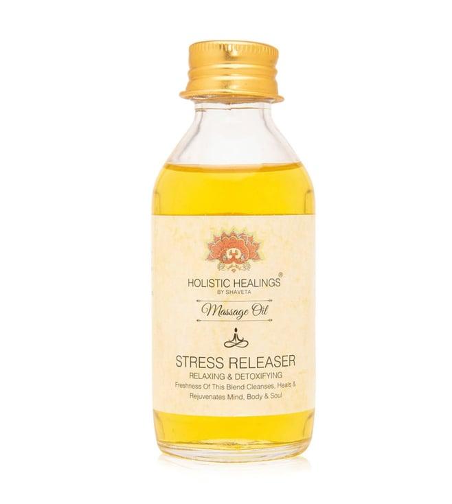 holistic healings by shaveta stress releaser massage oil - 100 ml