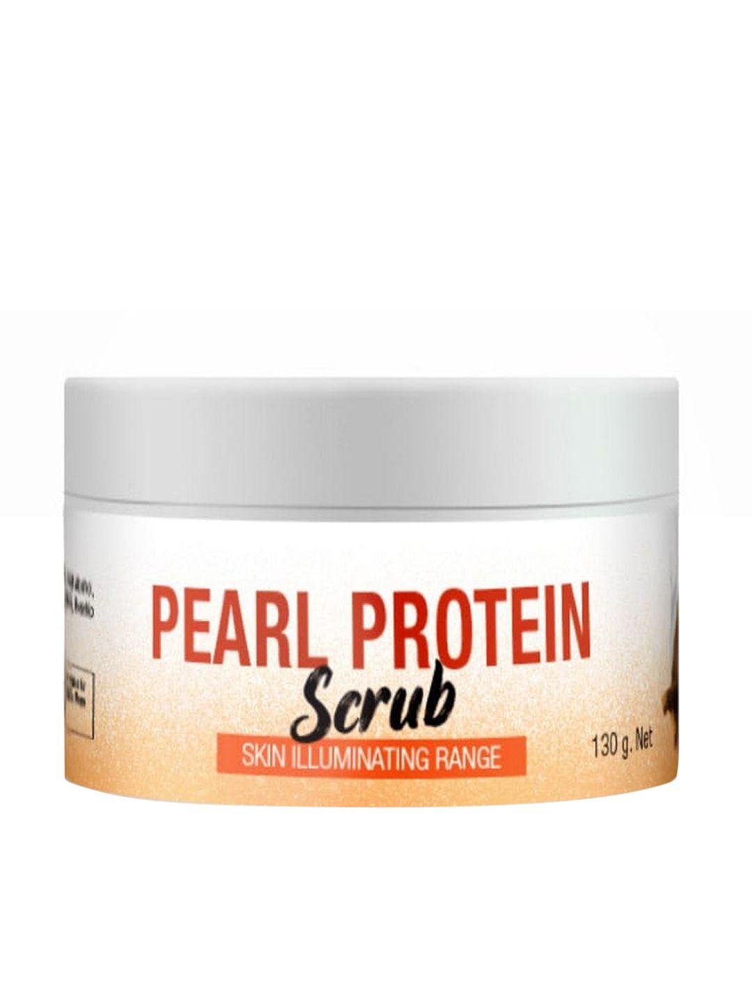 home boutique pearl protein skin brightening range scrub - 130 g