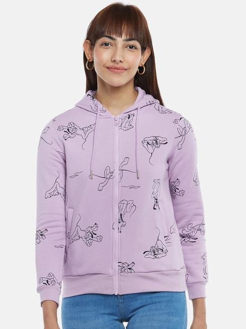 honey by pantaloons lilac printed sweatshirt