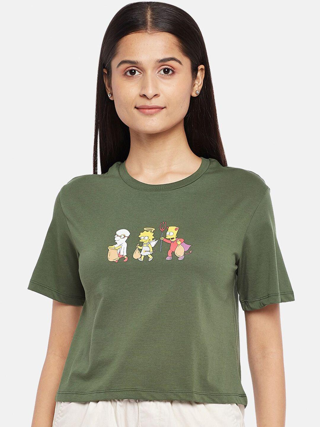 honey by pantaloons graphic printed cotton t-shirt