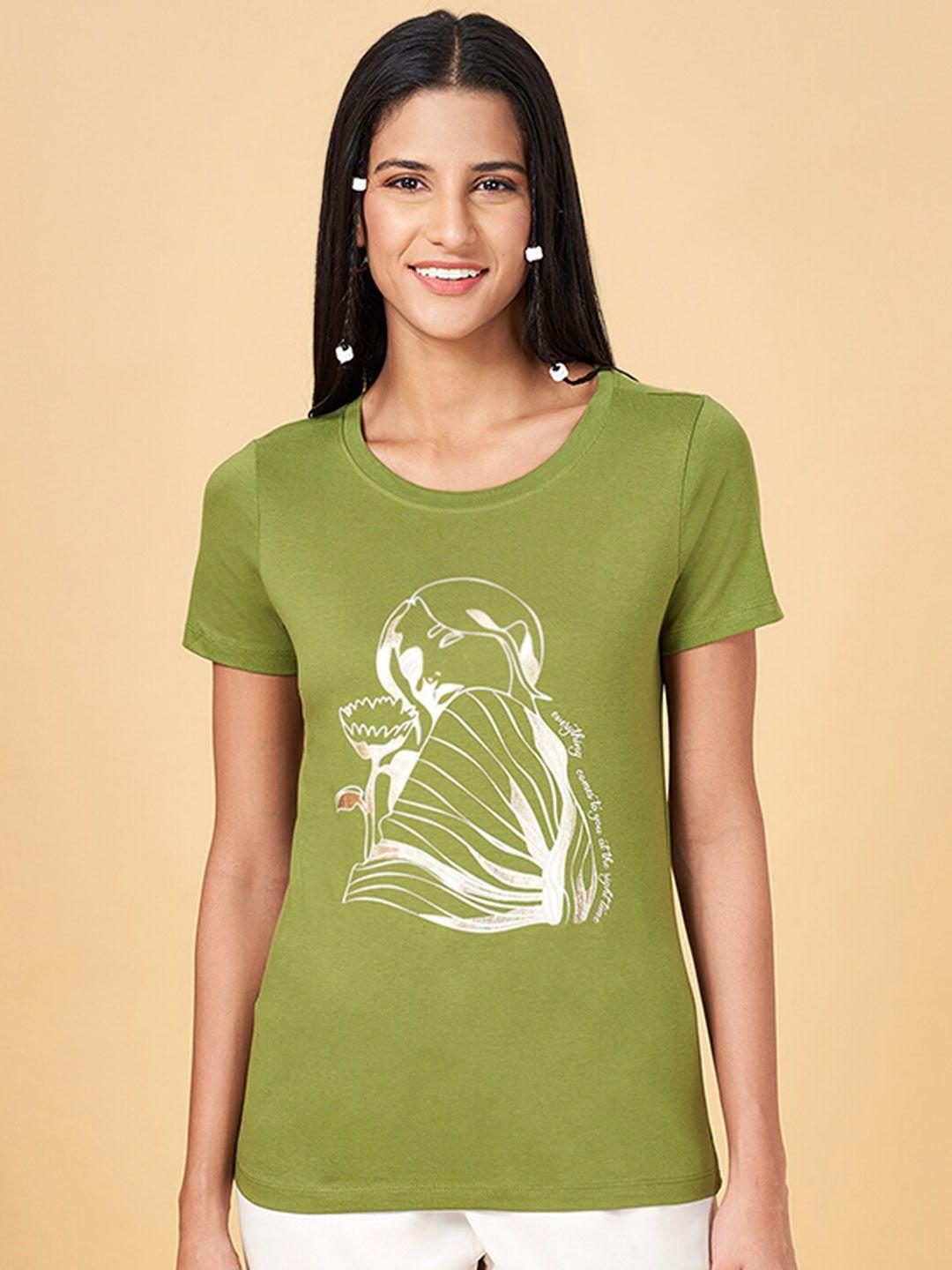 honey by pantaloons graphic printed cotton t-shirt