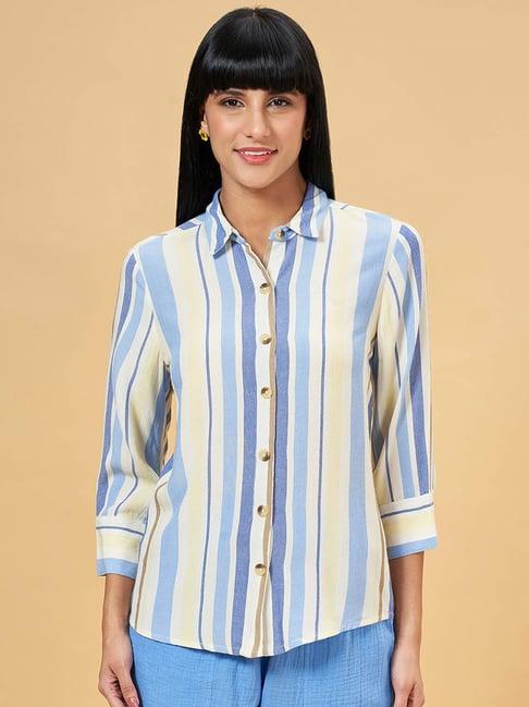 honey by pantaloons multicolored striped shirt