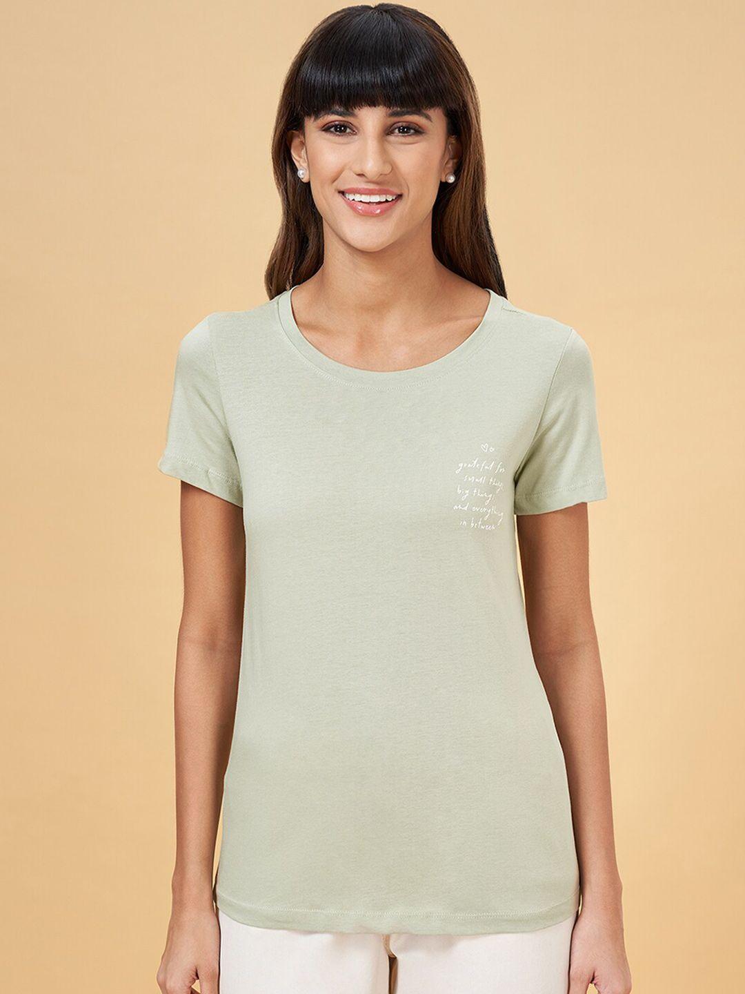 honey by pantaloons round neck short sleeves cotton t-shirt