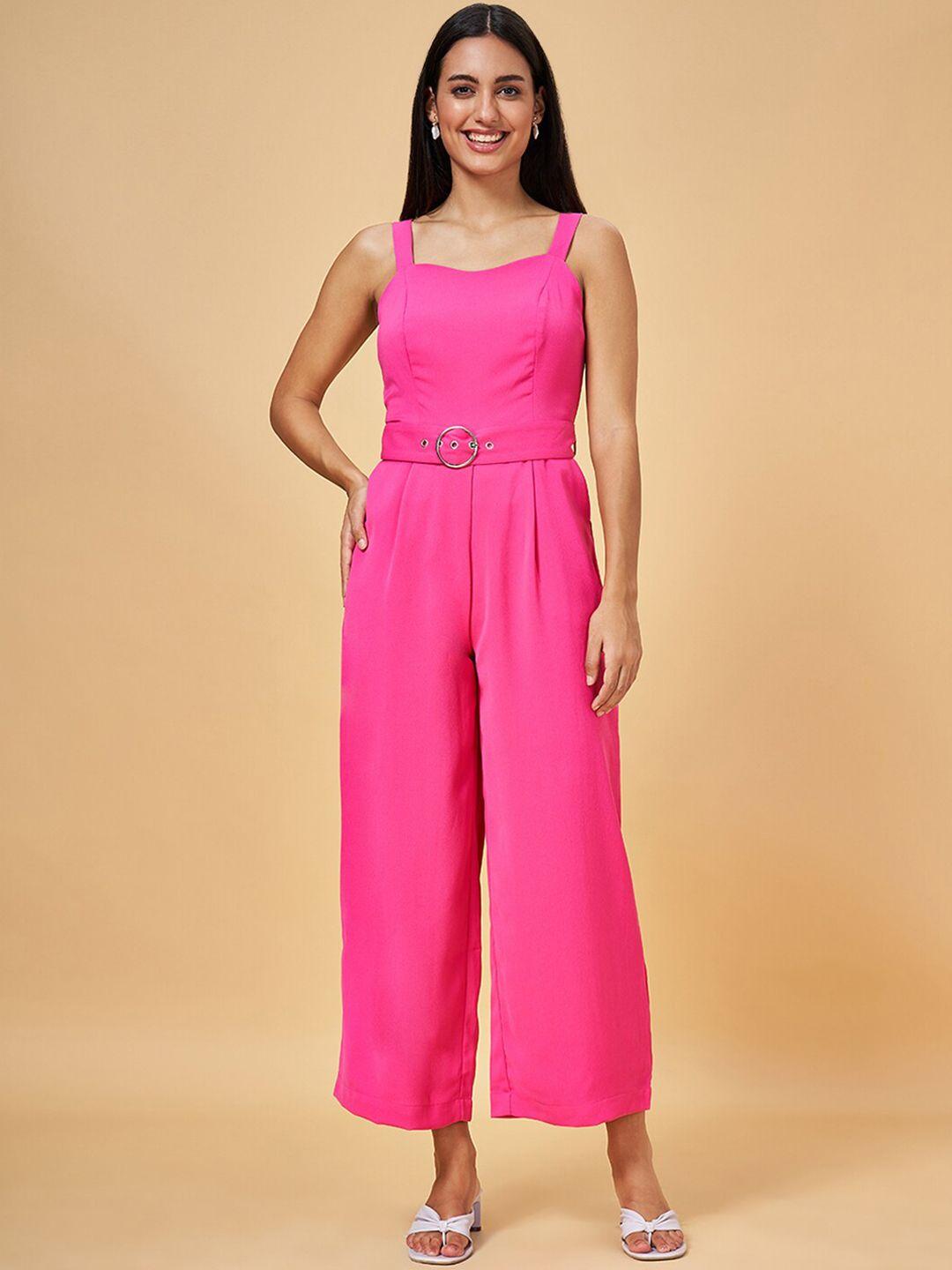 honey by pantaloons shoulder straps basic jumpsuit