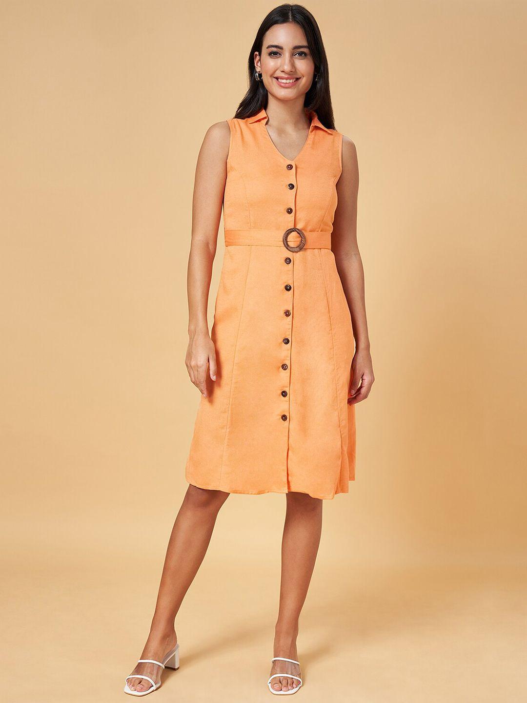 honey by pantaloons sleeveless shirt dress