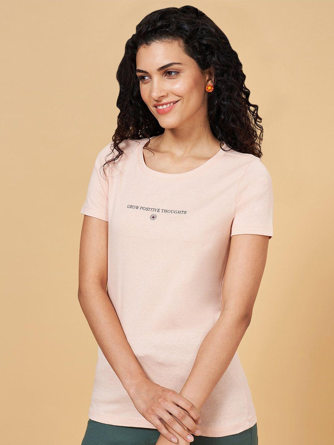 honey by pantaloons typography printed cotton t-shirt