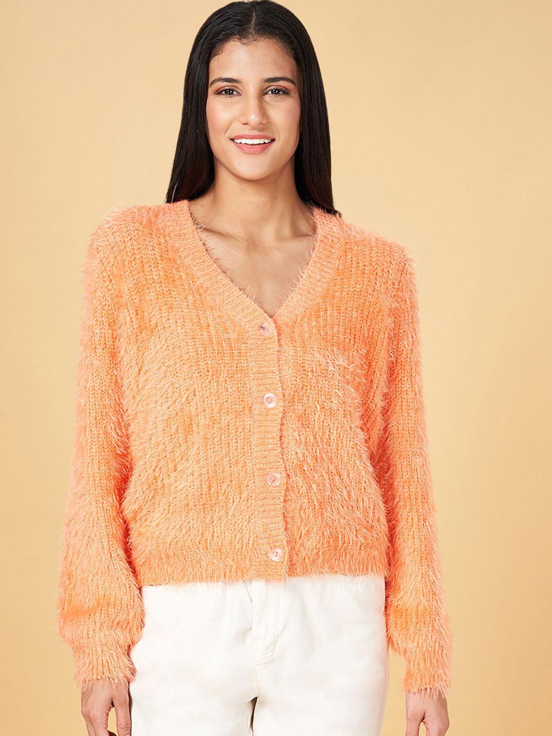 honey by pantaloons women cable knit cardigan