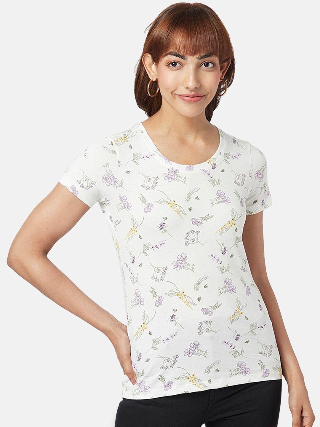 honey by pantaloons women printed cotton t-shirt