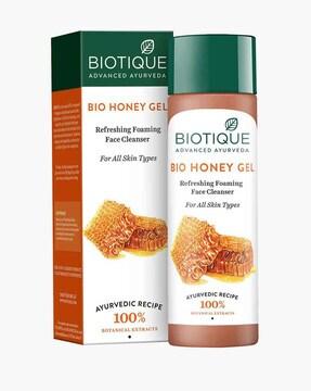 honey gel refreshing foaming face cleanser