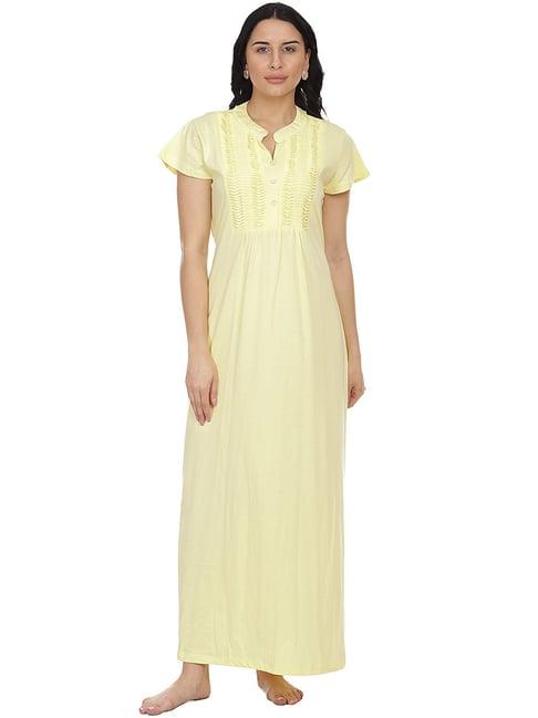 honeydew lemon cotton nighty