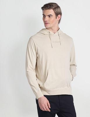 hooded long sleeve t-shirt