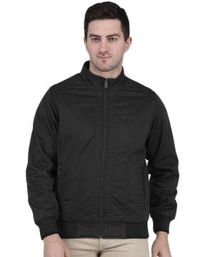 hooded peacoat jacket