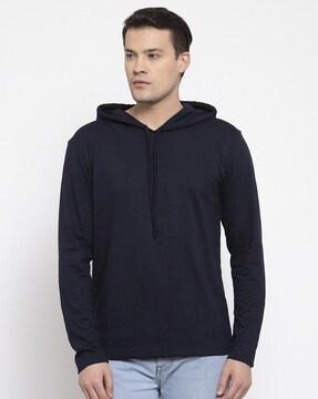 hooded sweatshirt with full sleeves