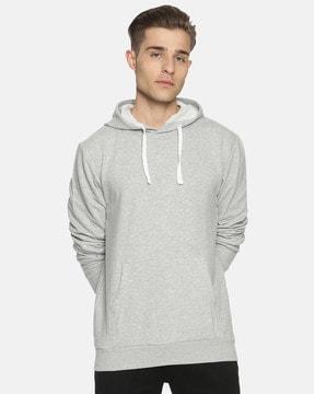 hooded sweatshirt with kangaroo pocket 