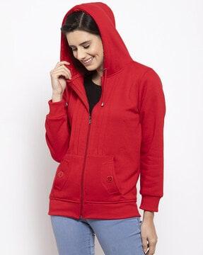 hooded sweatshirt with kangaroo pocket